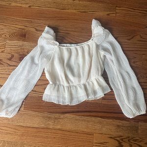 size small blush blouse